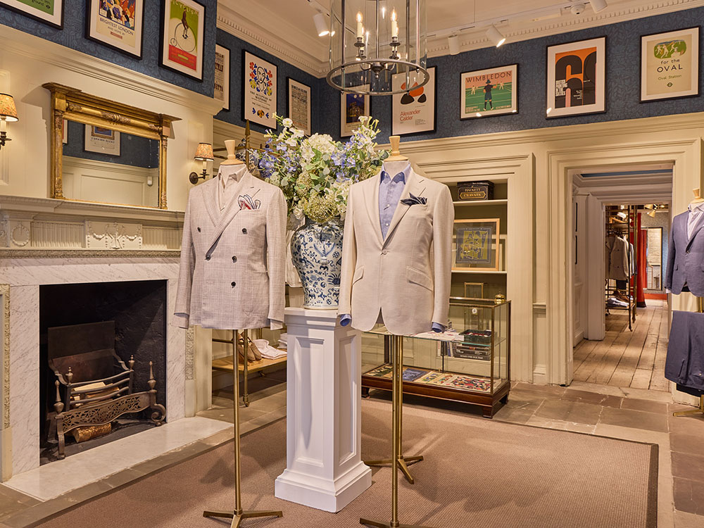 Fitout of Hackett's Flagship Store: No14 Savile Row, London Fitout of Hackett's Flagship Store: No14 Savile Row, London