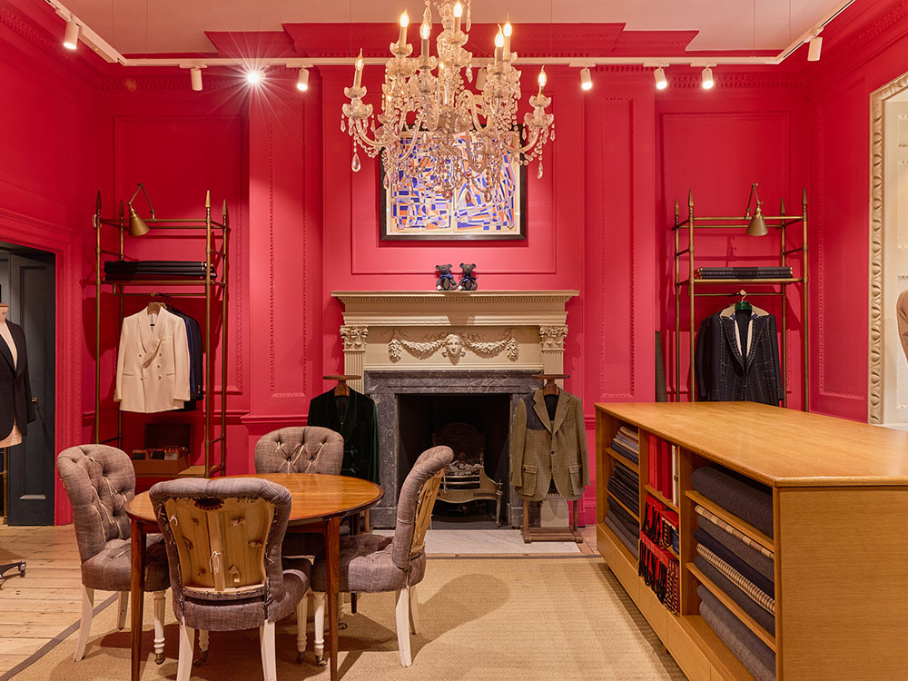 Fitout of Hackett's Flagship Store: No.14 Savile Row, London Fitout of Hackett's Flagship Store: No.14 Savile Row, London